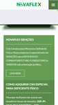 Mobile Screenshot of novaflexisencao.com.br